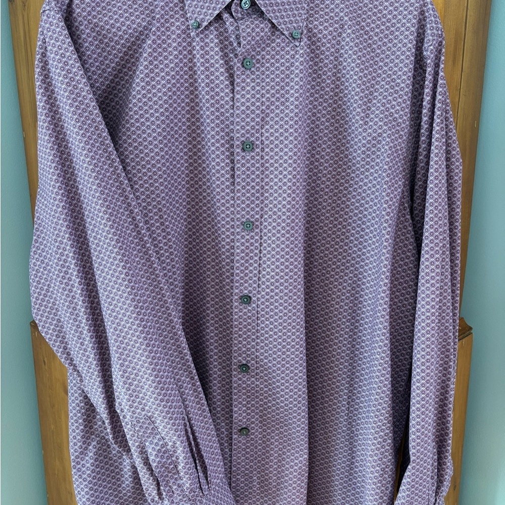 Joseph Abboud Purple Button Down Shirt